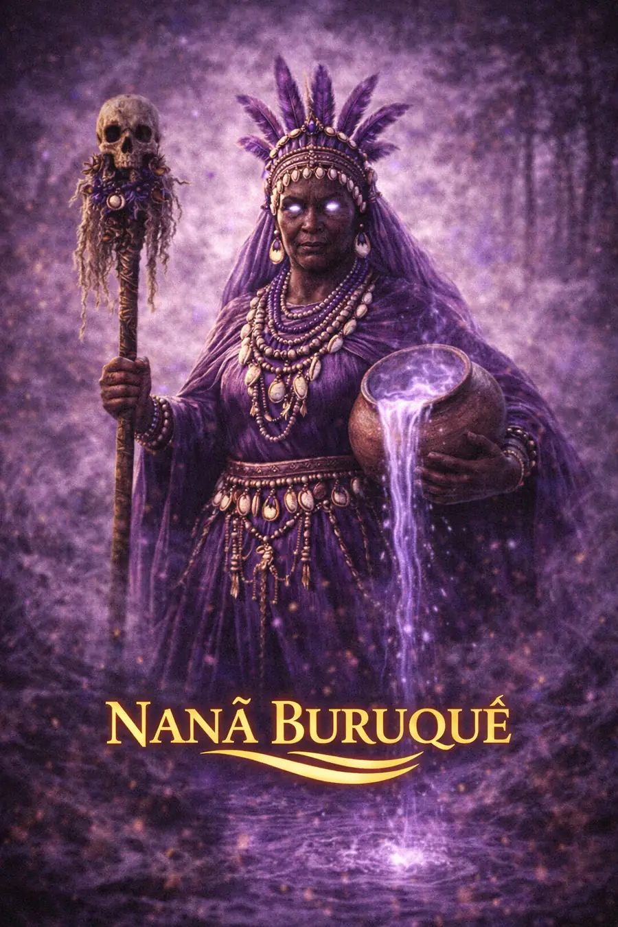 Capa do Orixá Nanã Buruquê