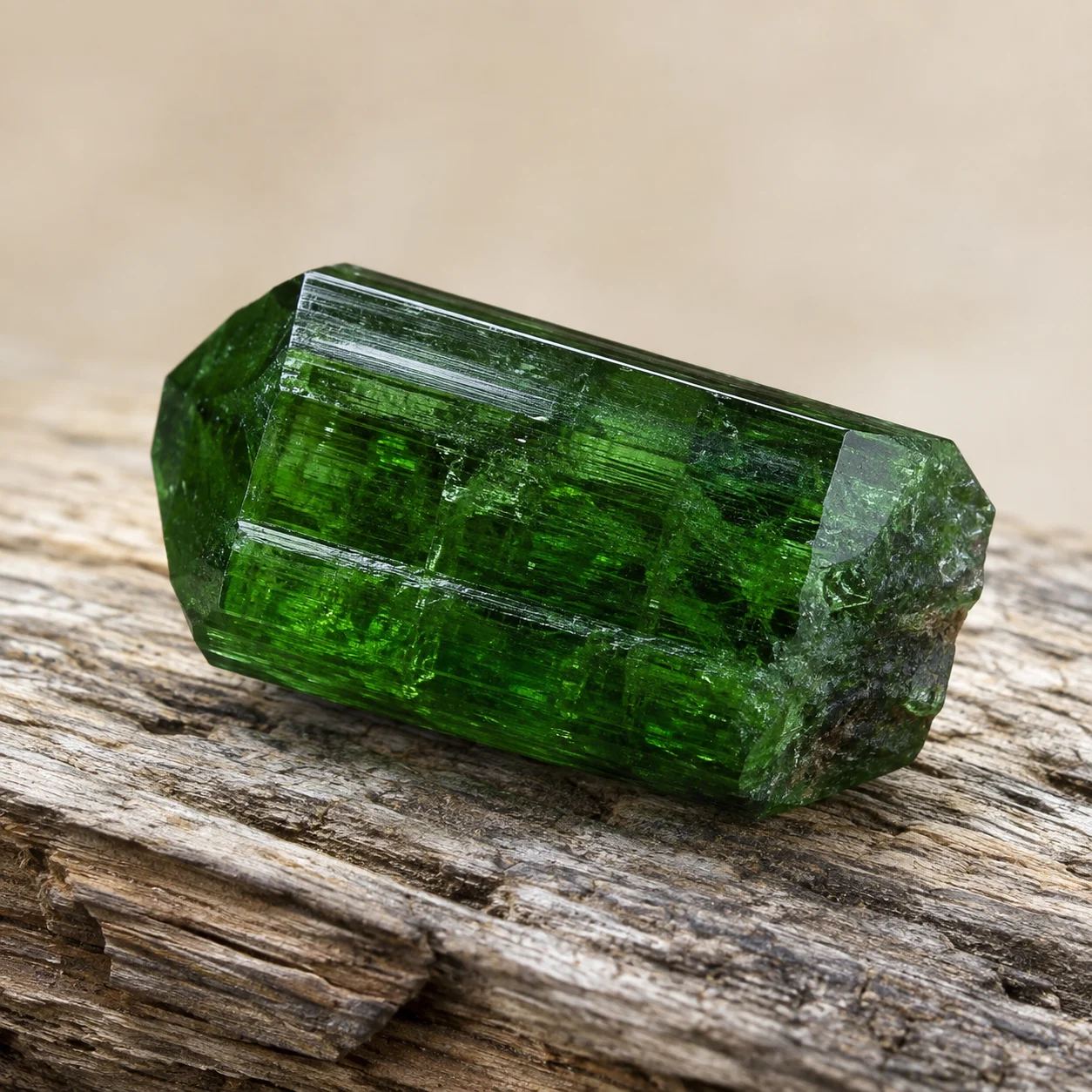 Pedra Diopsídio Cromado